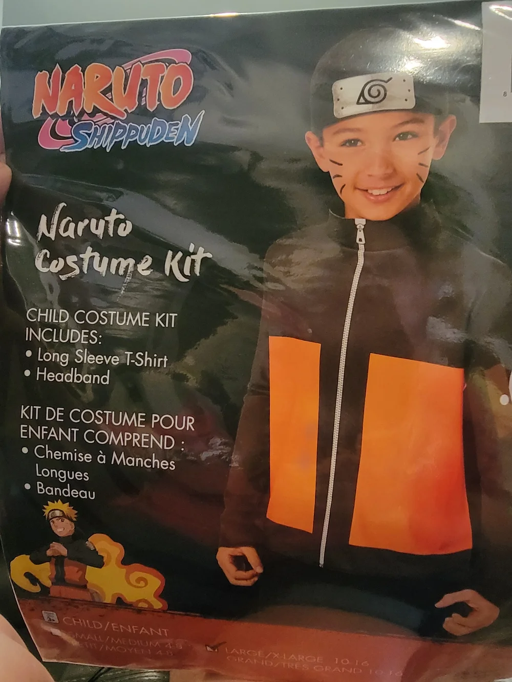 InSpirit Designs, LLC Naruto Costume Kit Child Costume | Sz L/XL(10/16) ($39.99)